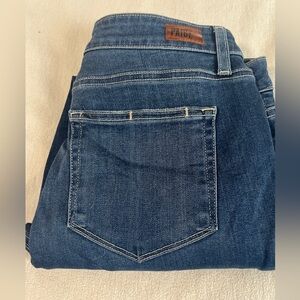 PAIGE Dark Blue Skinny Jeans